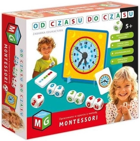 MultiGry Montessori hra od času do času – výuka času