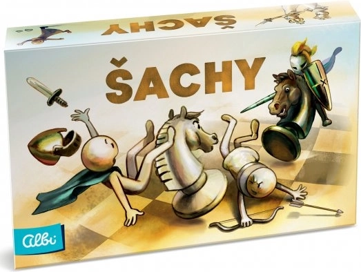 ALBI šachy dřevěné