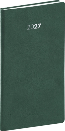 Notique kapesní diář balakon 2027 zelený 9 × 15,5 cm