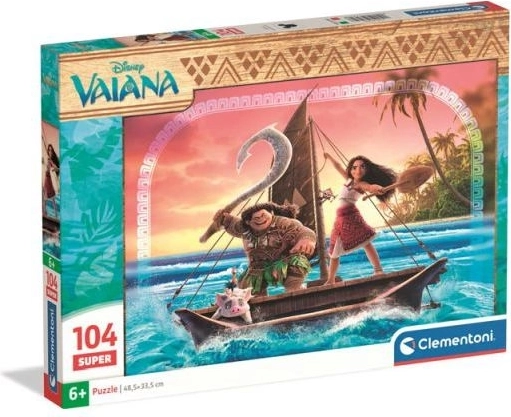 Puzzle Super Disney Vaiana 2, 104 dílků