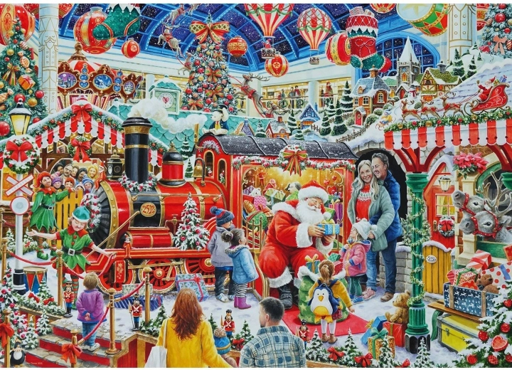 Ravensburger puzzle Vánoce 1000 dílků
