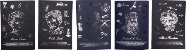 sešit a4 linkovaný 40 listů vědci