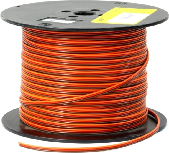 Plochý kabel JR 3 × 0,25 mm, 100 m