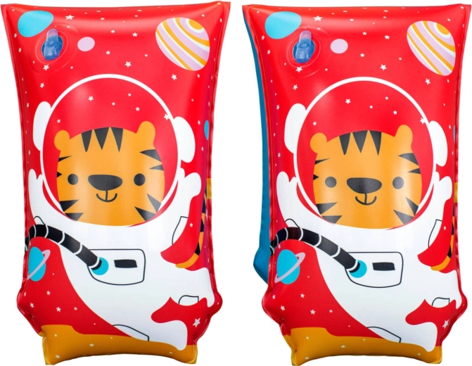 Veselý motiv tygra astronauta