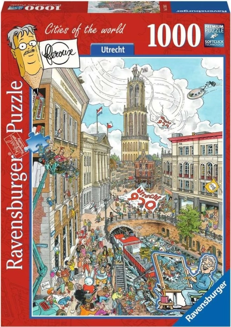 Ravensburger puzzle Města světa Utrecht 1000 dílků