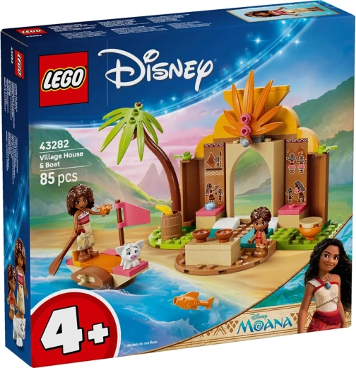 LEGO Disney Vaiana Vesnický domek a loď