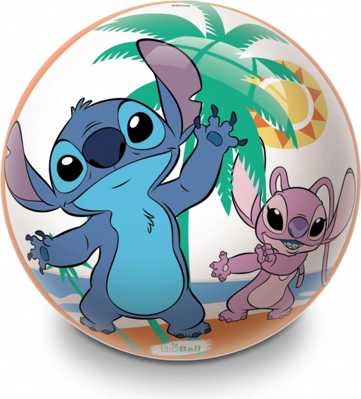 Nafouknutý plastový míč STITCH 22 cm BioBall
