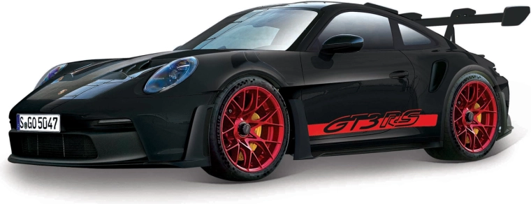Maisto RC Porsche 911 GT3 RS na dálkové ovládání, černá, 1:24