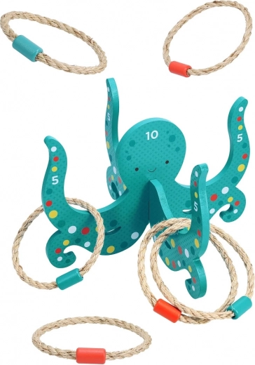 Hra házení kroužků Chobotnice