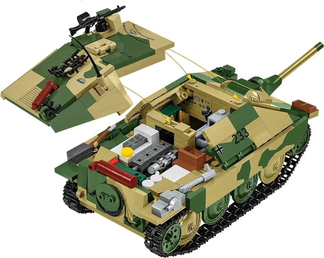 Detailní interiér s odnímatelným pancířem