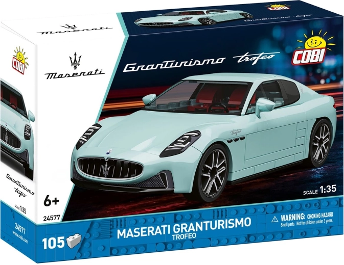 Cobi Maserati granTurismo trofeo 1:35 (105 dílků)