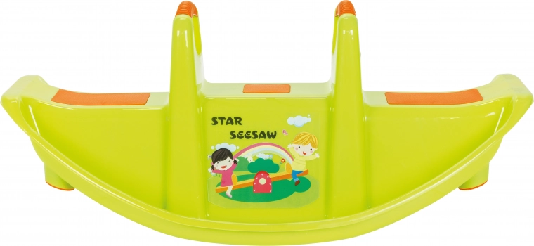 Woopie houpačka seesaw STAR zelená pro děti