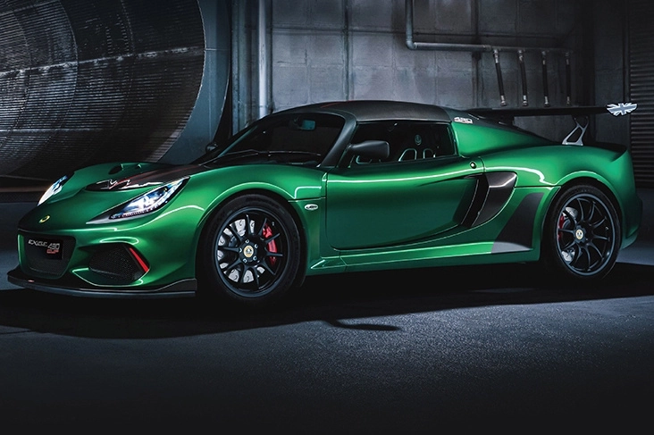 Autentický závodní design LOTUS