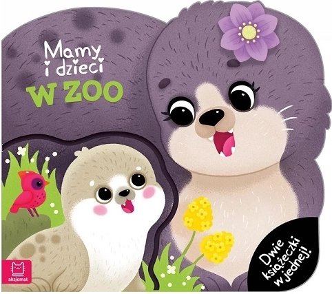 Mamy a mláďata v zoo – dvě knížky v jedné
