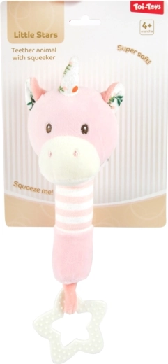 Roztomilé zvířátko v růžových tónech