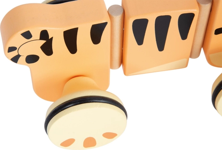 Flexibilní třídílné tělo s vlnivým efektem