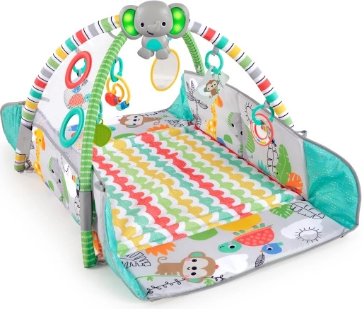 Hudební slon se světly pro delší hru