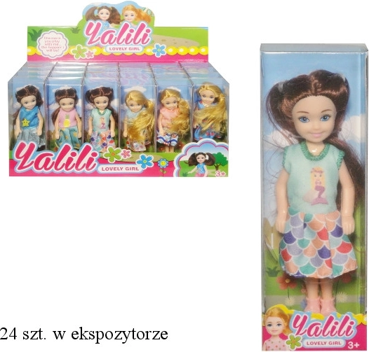 Mini panenka v různých outfitech