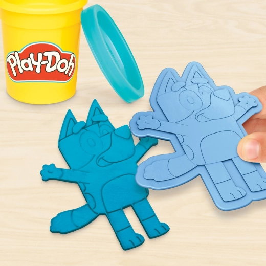Postavičky Bluey a Bingo na pár otisků