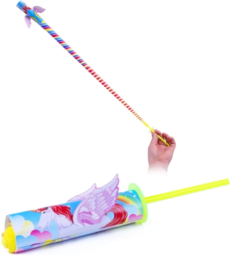 Papírové svinovací jojo s jednorožcem 20 cm - 1 kus