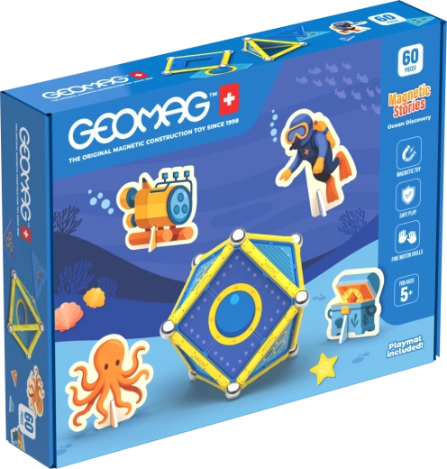Geomag Magnetic Stories oceánské dobrodružství 60 dílků