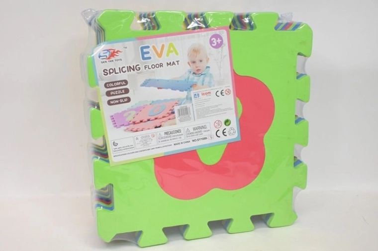 Pěnové puzzle podložka 10 dílů velké
