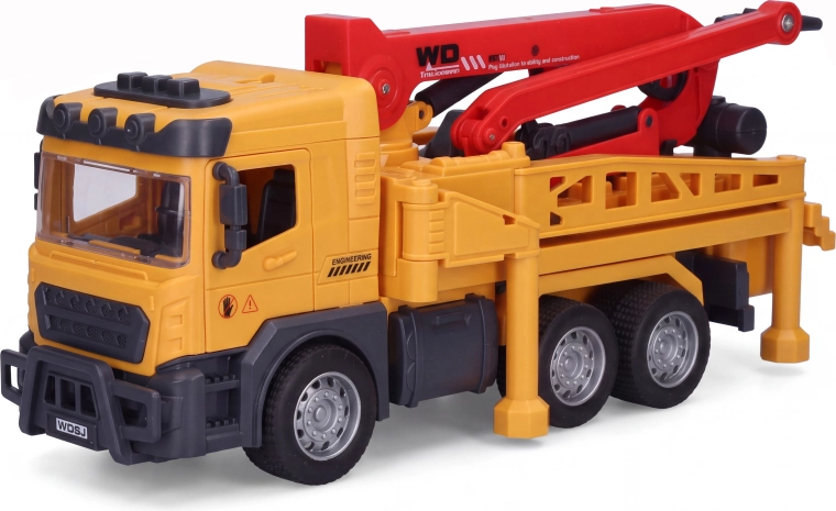 Stavební auto se stříkací hadicí 28 cm