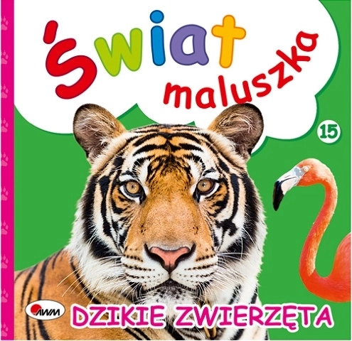 Świat maluszka: Dziká zvířata – harmoniková leporelo knížka