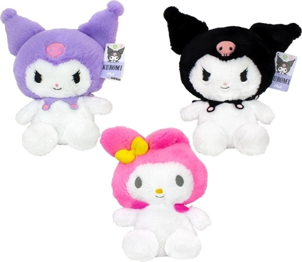Oblíbené motivy Kuromi a My Melody
