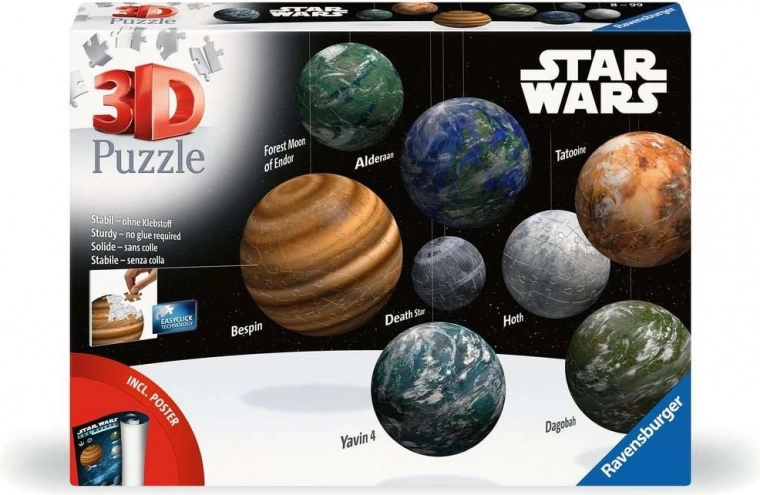 3D puzzle Star Wars galaxie od Ravensburger