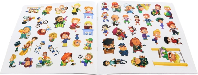Bohatá sada samolepek pro kreativní zdobení