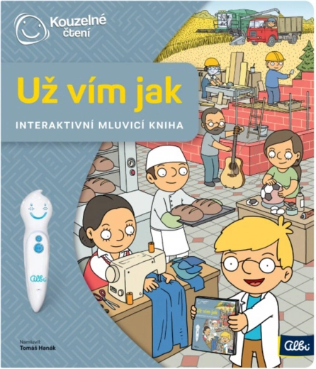 Albi Kouzelné čtení interaktivní kniha Už vím jak
