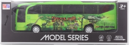 Dětský autobus Dino s efekty na baterie