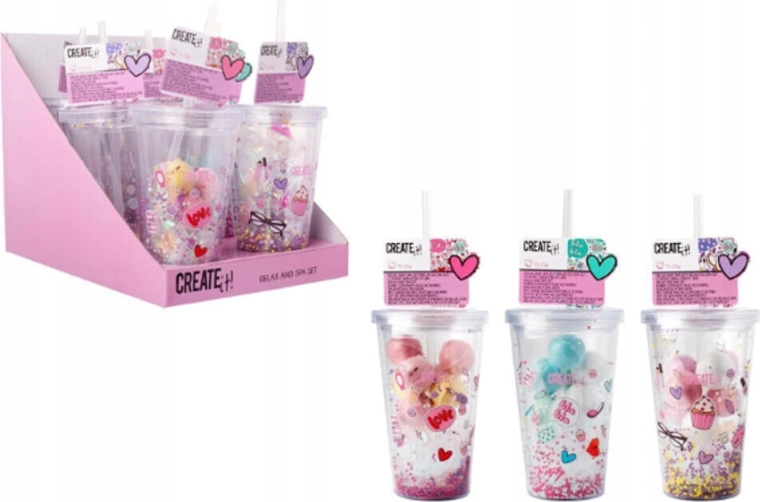 Create It! koupelové spa bomby v hrnku pro děti