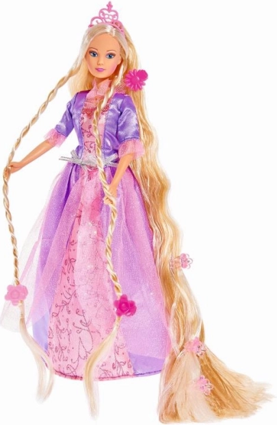 Panenka Steffi Rapunzel s česatelnými vlasy