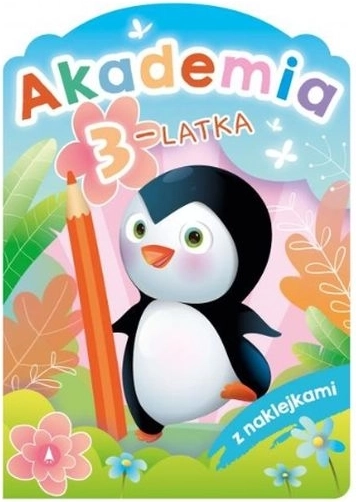 Akademia pro 3leté děti – pracovní sešit se samolepkami