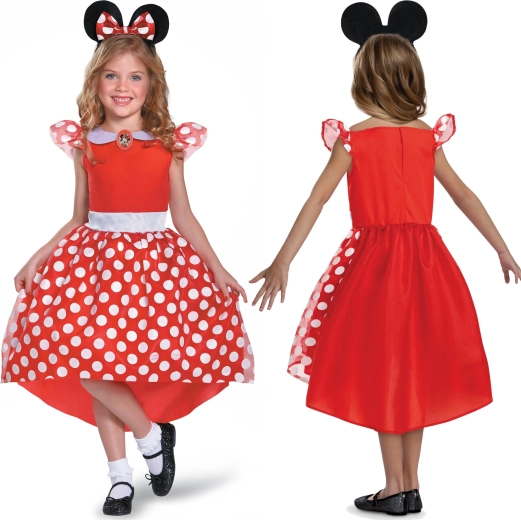 Dětský kostým Minnie Mouse Disney pro dívky 110–122 cm