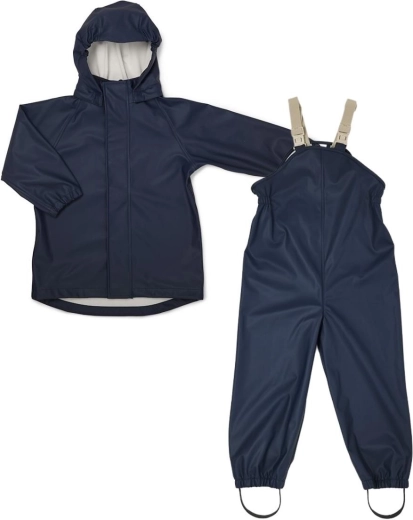 Nuuroo Carla dětský set do deště mini black iris vel. 98