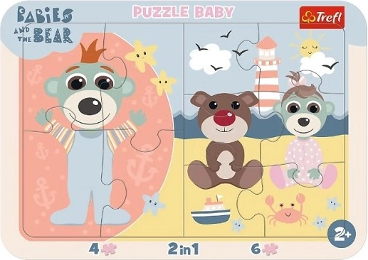 Rámové puzzle Baby sladká miminka