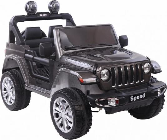 Elektrické autíčko FT-938 stříbrně lakované 4x4