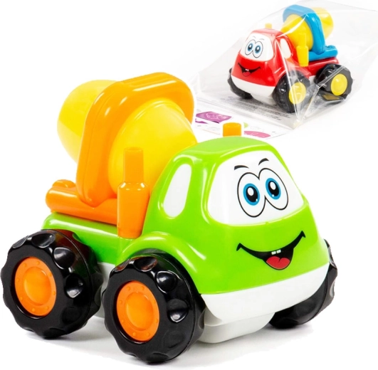 Dětský míchač betonu – plastové autíčko pro malé stavitele