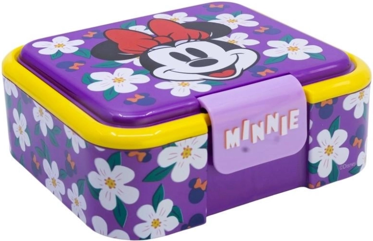 Svačinový box Disney Minnie s 3 přihrádkami