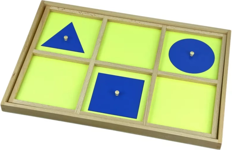 Geometrický podnos s tvary