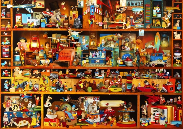 Puzzle Příběhy hraček 1000 dílků