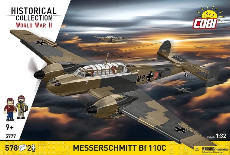 Stavebnice COBI Messerschmitt BF 110C – 578 dílků