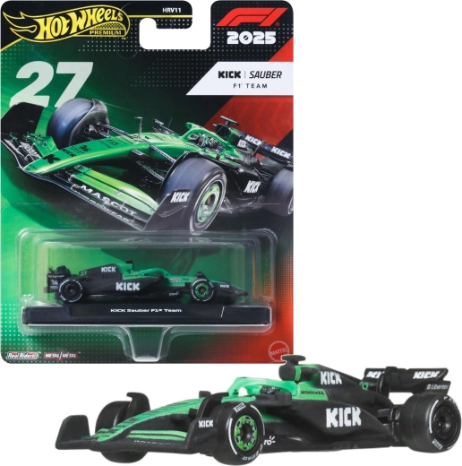 Hot Wheels Premium formule 1 2025 sauber nico hülkenberg #27