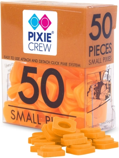 Pixie Crew malé pixely neonově oranžové
