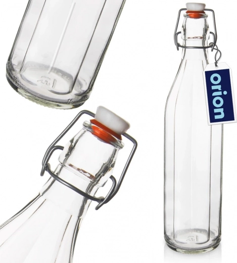 Kvalitní čiré sklo a retro design