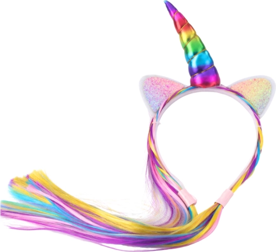 Duhový roh a třpytivá ouška