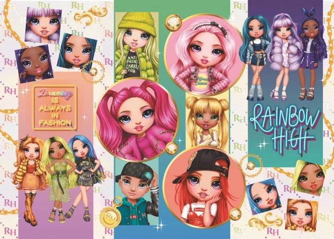 Puzzle 200 dílků – RAINBOW HIGH Přátelství